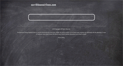 Desktop Screenshot of carribbeanairlines.com