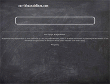 Tablet Screenshot of carribbeanairlines.com